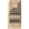 Ekena Millwork Funston Craftsman Rough Sawn Outlooker, Douglas Fir, 8"W x 16"D x 16"H OUT08X16X16FST04RDF - alternate 4